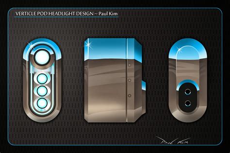 Paul Kim's Haven: Motorcycle Headlight Design 001