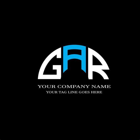 GAR letter logo creative design with vector graphic 7926670 Vector Art ...