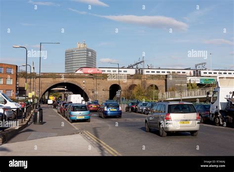 Traffic on The North Circular Road in London Stock Photo - Alamy