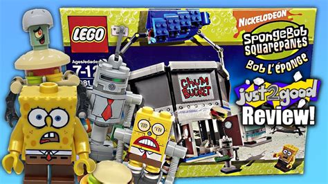 LEGO SpongeBob SquarePants The Chum Bucket REVIEW! 2007 set 4981! - YouTube