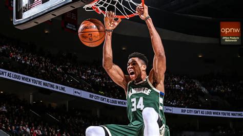 Every Giannis Antetokounmpo Slam Dunk From 2019-20 Season | Best of The ...