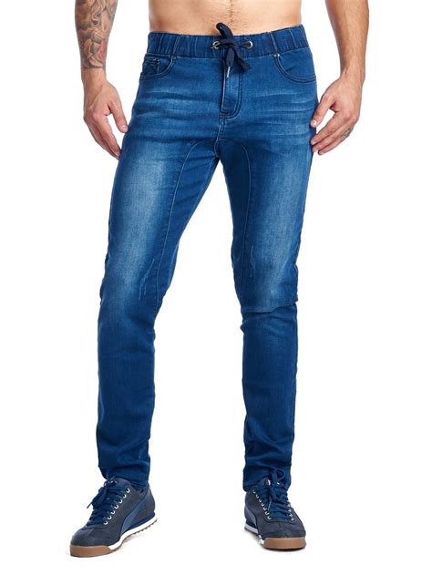 A Jeans - A Jeans Men's Denim Pant Jogger Styling Slim Fit 42124NC ...