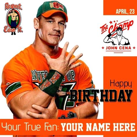 20+ John Cena Birthday Card Templates Editable Design - Candacefaber