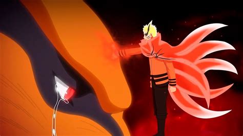 Death of Kurama in the anime BORUTO - YouTube