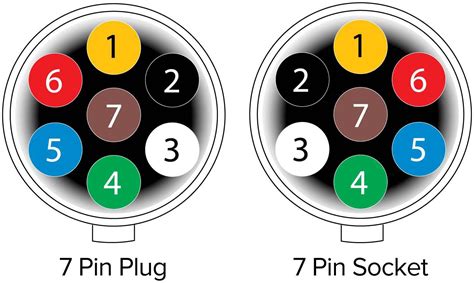 7 pin connector male diagram Din connector male partco connectors ...