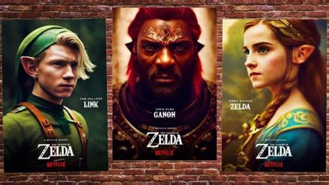 Fake Zelda Netflix Posters Blow Up, Make People Think Tom Holland Will ...