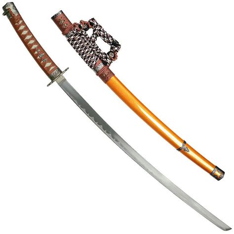 Japanese Samurai Sword 39 Inch Gold Jintachi Sword Katana blade ...