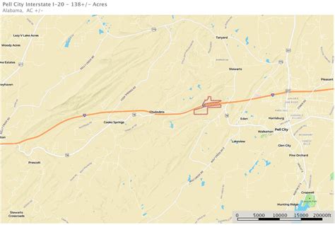 SOLD! 138 Acre Interstate Land For Sale Pell City Alabama - Alabama ...