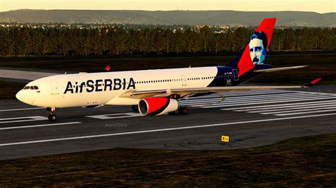 Air Serbia [YU-ARB] (Nikola Tesla) - X-Works A330-200 » X-Plane 12