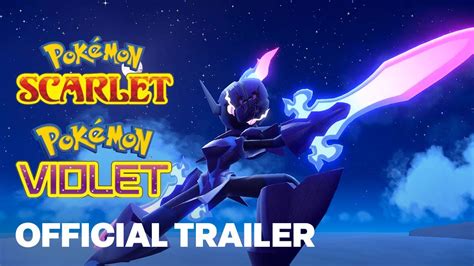 Pokemon Scarlet & Violet Official Japanese Trailer - YouTube