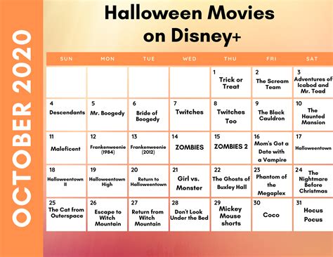 Halloween Movies on Disney+ - Disney in your Day