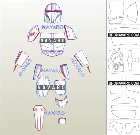 Eva Foam Armor Templates Free