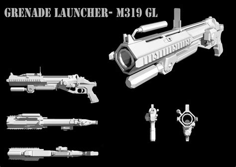 Halo Reach Grenade Launcher - M31 by Jamezzz92 on DeviantArt