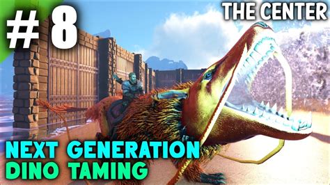 Next Generation Dino Taming| Ark - The Center | Majaako Gaming | EP # 8 ...