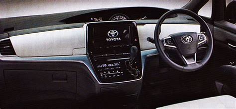 New leaks reveal the interior of the 2017 Toyota Previa