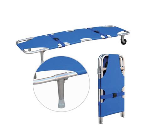 Portable Stretcher with wheels - Medjet Hospital Supplies