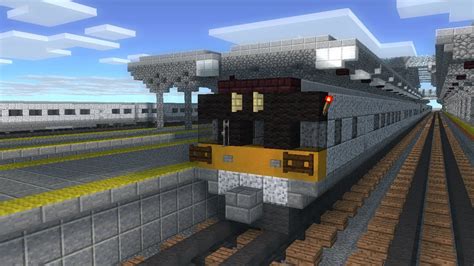 Minecraft Railfanning MTA LIRR Jamaica Station Animation - YouTube