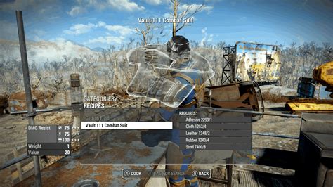 Vault 111 Combat Suit Standalone (1) - Fallout 4 Mod