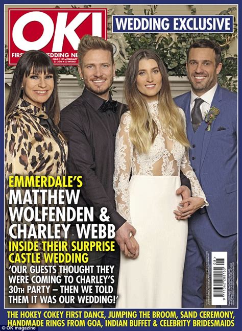 Emmerdale's Charley Webb and Matthew Wolfenden wed | Daily Mail Online