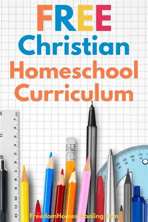 Free Kindergarten Christian Homeschool Curriculum | Christian ...