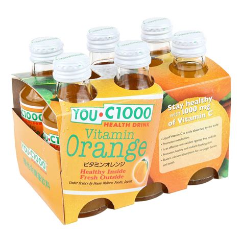 You C1000 Vitamin Orange 140ml X 6s | Fresh Groceries Delivery | Redtick