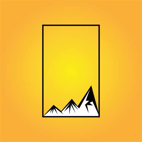 mountain logo vector 23818572 Vector Art at Vecteezy