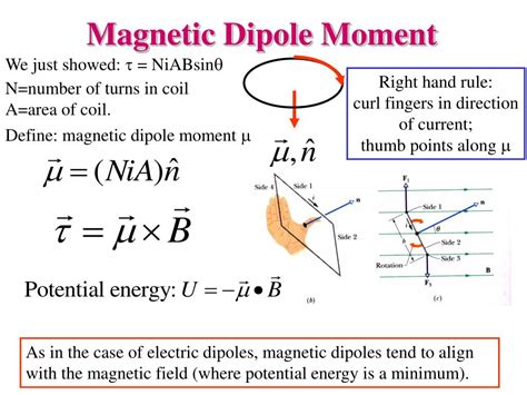 Magnetic Dipole Moment Units