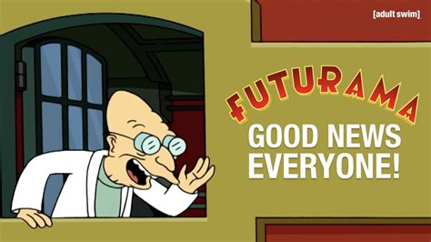 Every Single “Good News, Everyone!” in Futurama | adult swim - YouTube