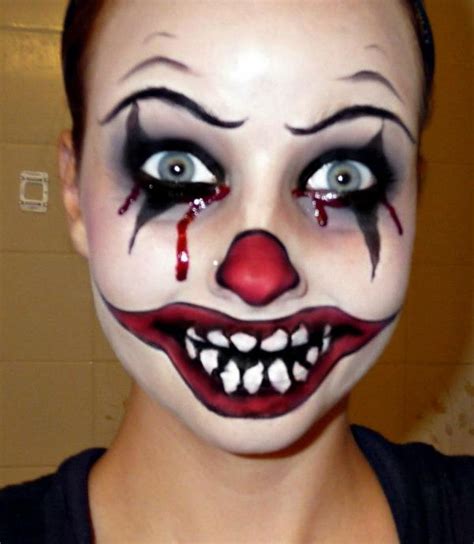 Various Halloween Face Makeup - Face Makeup Women Makeup | Scary clown ...