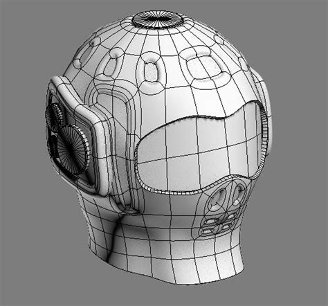 3d helmet model