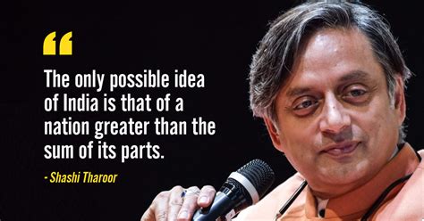 30 Powerful Shashi Tharoor Quotes About The Idea India