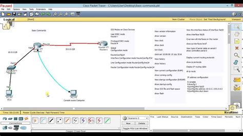 Basic Router configuration/ Basic Commands - YouTube