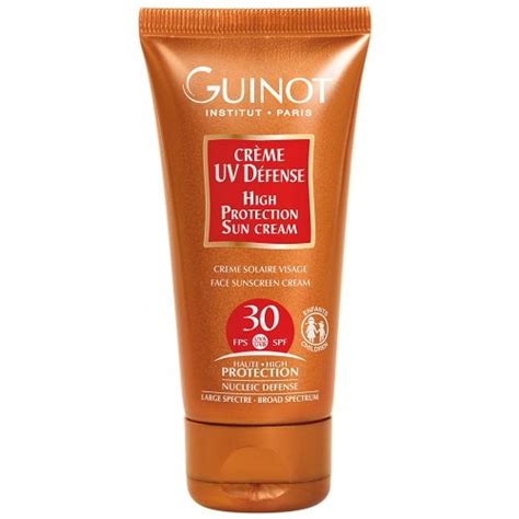 Guinot SPF+30 High protection sun cream Apsauginis veido kremas 50ml