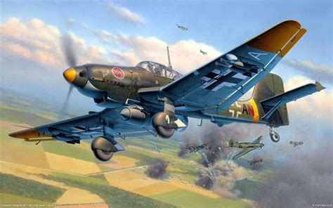 JU87 Stuka Dive Bomber | 1940s Nostalgia