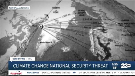 Climate change national security threat