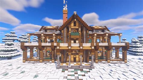 Minecraft Houses In Mountains