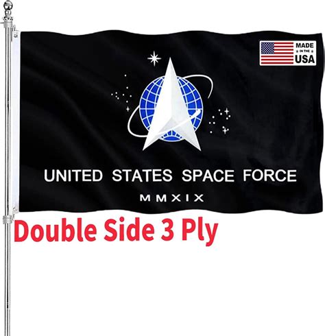 Amazon.com : ARSOF US Space Force Flag 2x3 Double Sided - United States ...