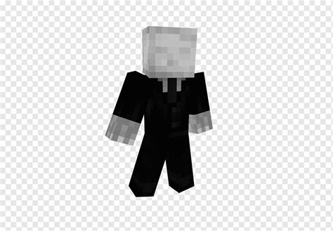 Minecraft modelo de papel slenderman creepypasta, minecraft, blanco ...