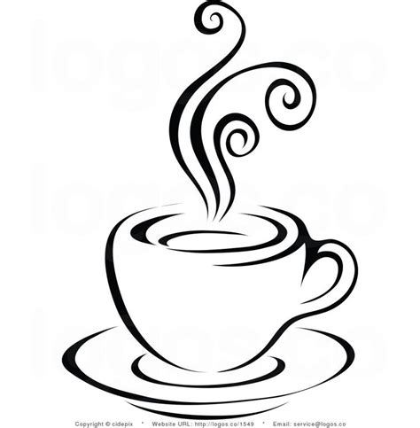 coffee cup line art | Coffee drawing, Coffee clipart, Coffee cup drawing