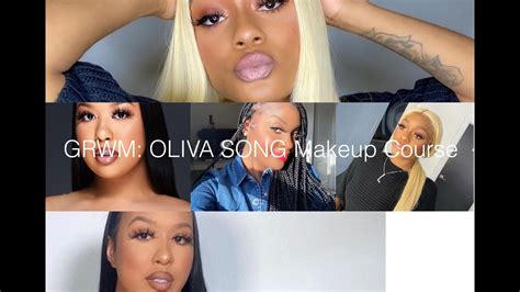 GRWM: so, i took olivia song makeup class and... - YouTube