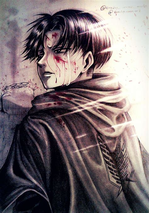 destiel-freak67: “Yet another Levi Ackerman fan-art. He’s too precious ...