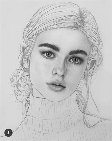 Portrait Drawing WIP by @Jeremybear | Realistic drawings, Drawing ...