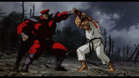 Street Fighter II The Animated Movie M. Bison vs Ryu & Ken Masters ...