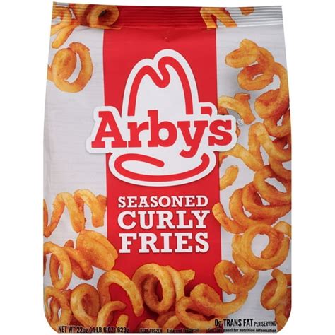 Arby's Seasoned Curly Fries, 22 oz (Frozen) - Walmart.com