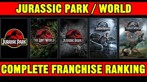 All 5 Jurassic Park / Jurassic World Movies Ranked (including Fallen ...