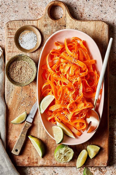 Viral TikTok Shredded Carrot Salad - Kalejunkie