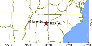 Ider, Alabama (AL) ~ population data, races, housing & economy