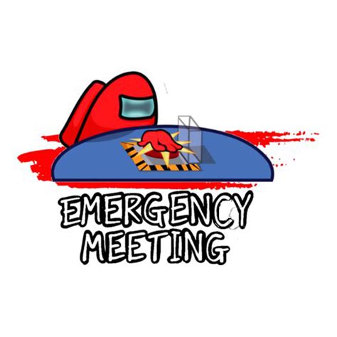 Among Us Emergency Meeting Svg