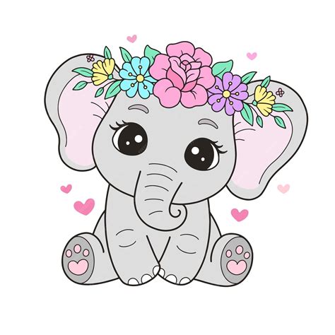 Descobrir 62+ imagem elefante de bebe rosa - br.thptnganamst.edu.vn