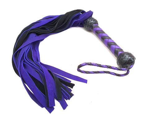 Flogger Suede Leather Flogger Leather Whip Flog Whip - Etsy